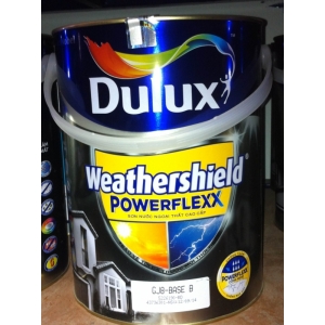 Sơn nước ngoại thất siêu cao cấp DULUX WEATHERSHIELD POWERFLEXX